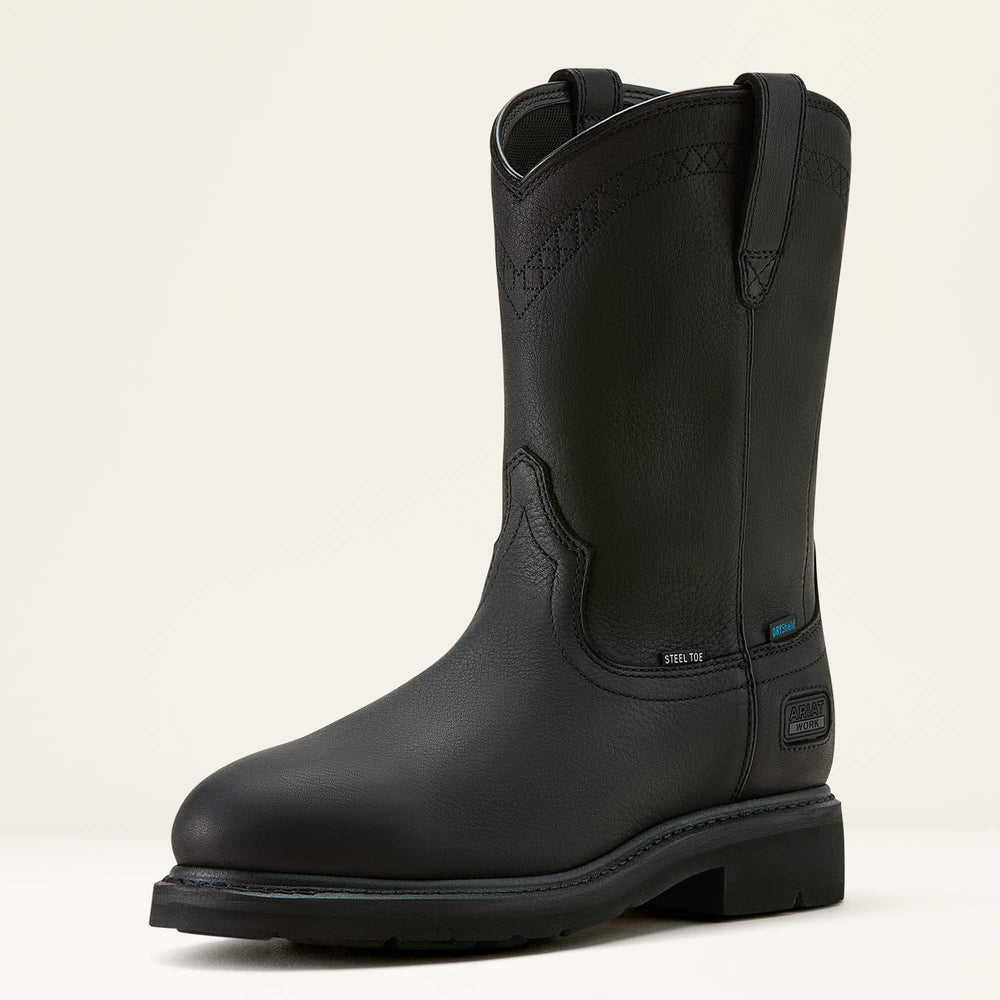 Ariat Sierra Waterproof Roper Toe Steel Toe Work Boot