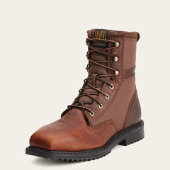 Ariat RigTek 8" Wide Square Toe Composite Toe Work Boot