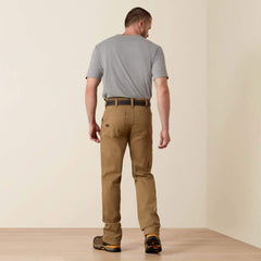 Ariat Rebar M4 Relaxed DuraStretch Washed Twill Dungaree Boot Cut Pant