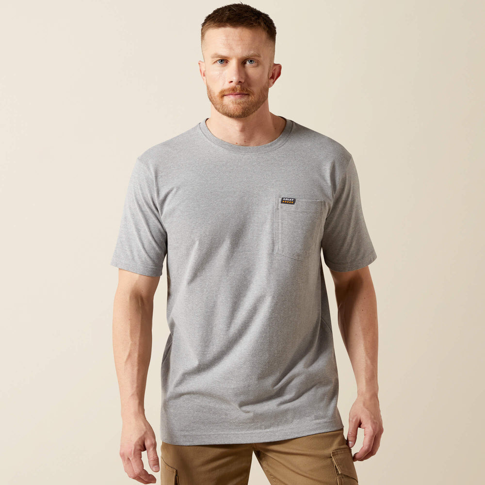 Ariat Rebar Cotton Strong Standard Pocket T-Shirt