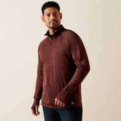 Ariat Rebar Gridwork Baselayer 1/4 Zip T-Shirt