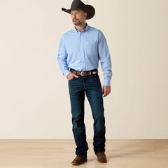 Ariat Wrinkle Free Solid Classic Fit Shirt