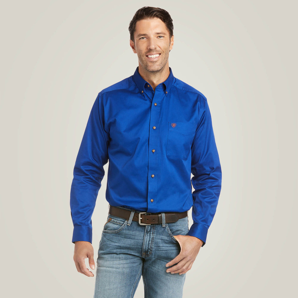 Ariat Solid Twill Fitted Shirt