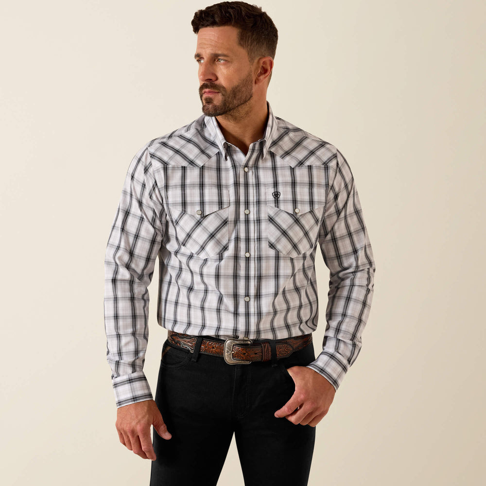 Ariat Wrinkle Free Ari Fitted Snap Shirt