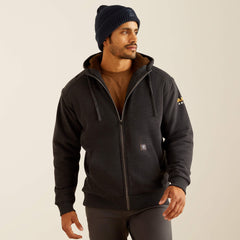 Ariat Rebar All-Weather Sherpa-Lined Full Zip Hoodie