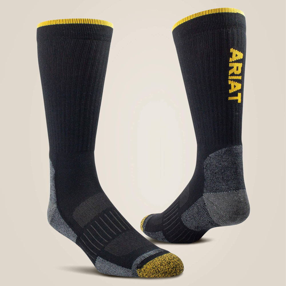 Ariat High Performance Tek Work Sock 2 Pair Pack