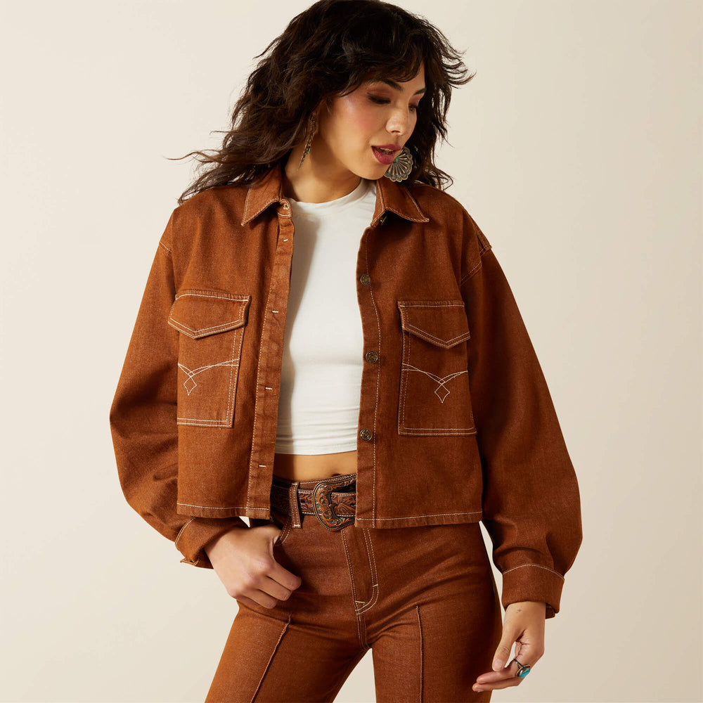 Ariat Boxy Cropped Denim Jacket