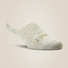 Ariat No Slip No Show Sock 4 Pair Multi Color Pack