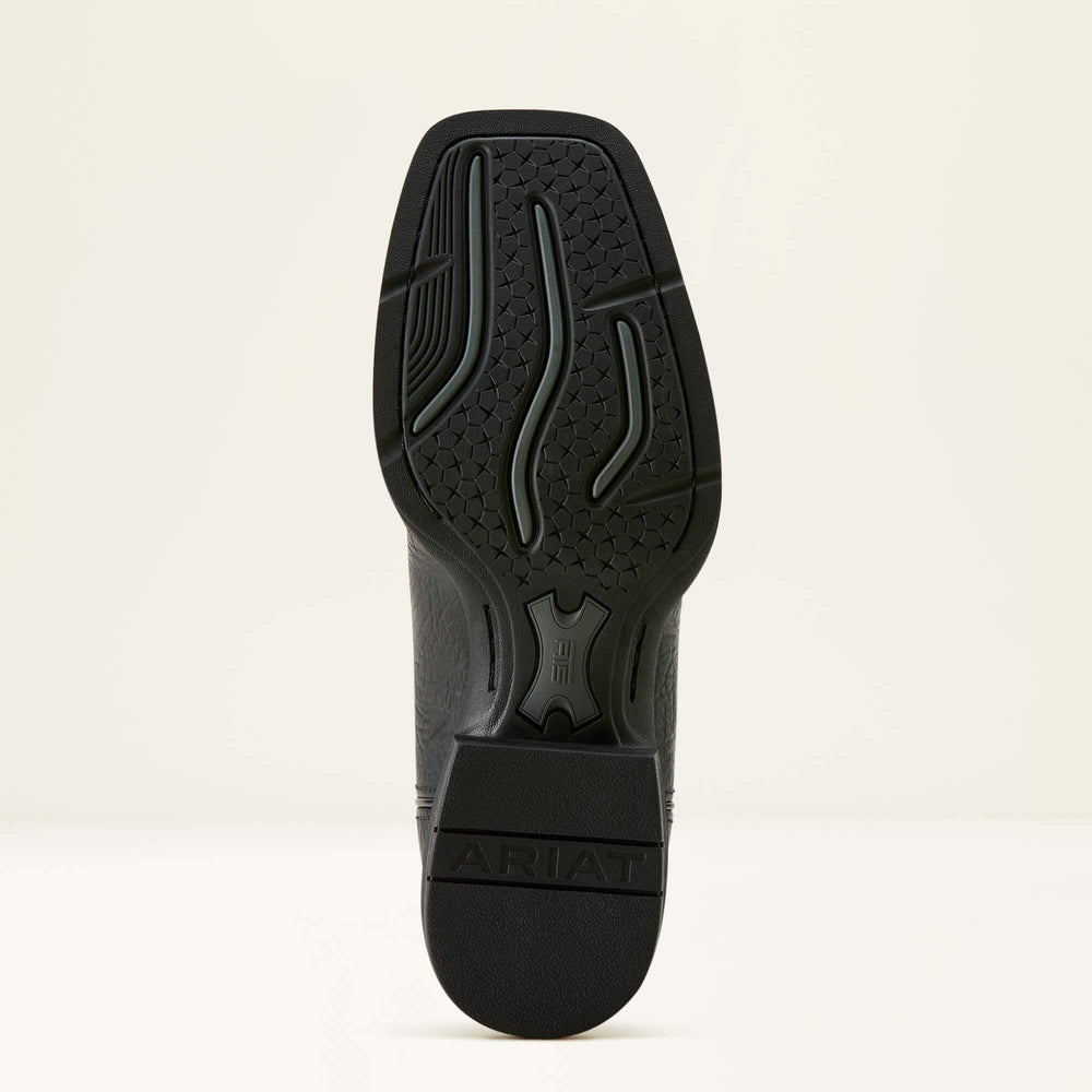 Ariat Sport Liberty Antler Wide Square Toe Cowboy Boot