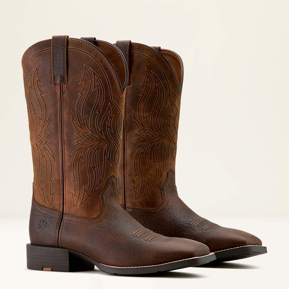 Ariat Sport Rustler Wide Square Toe Cowboy Boot