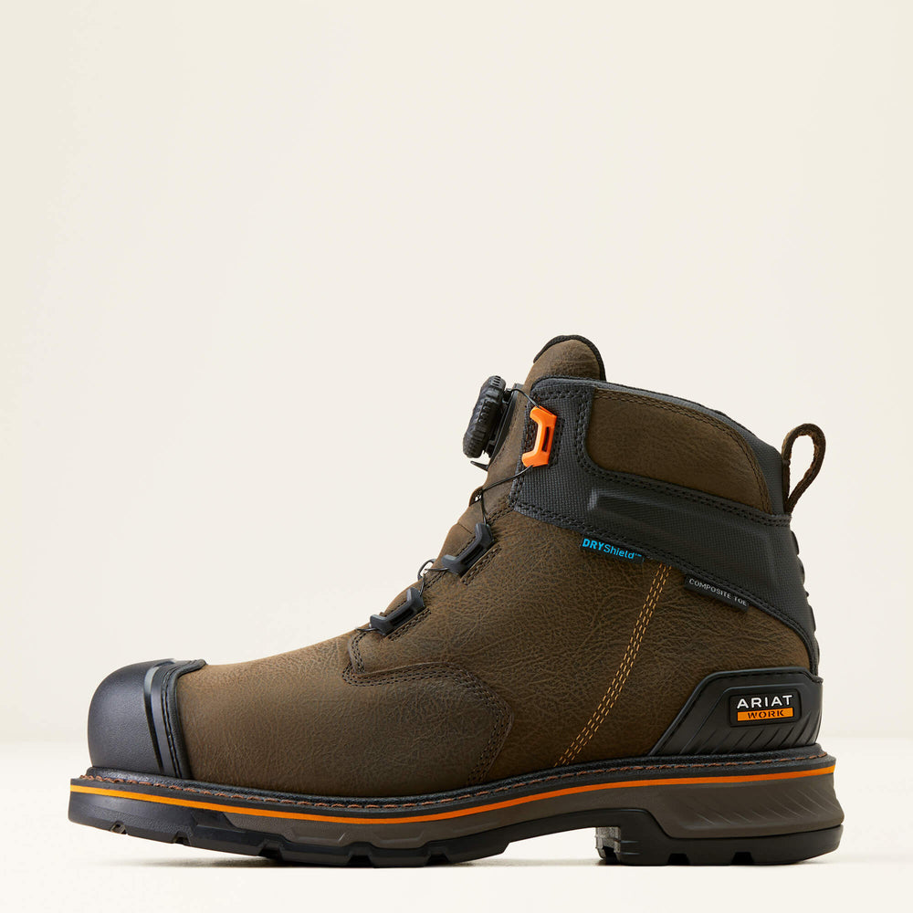 Ariat Stump Jumper 6" BOA Waterproof Composite Toe Work Boot