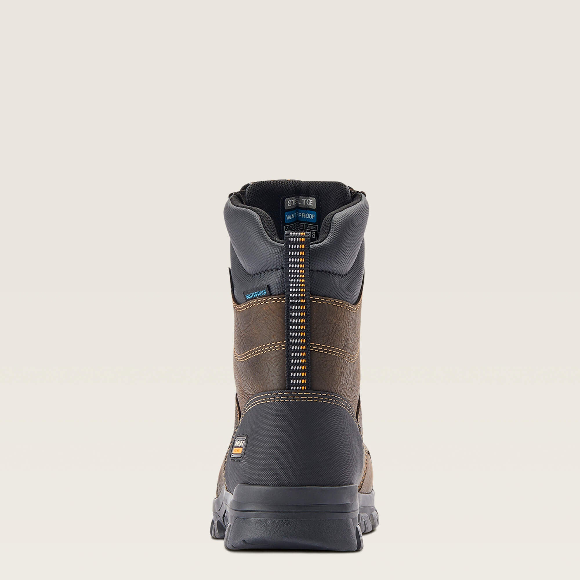 Ariat Treadfast 8" Waterproof Steel Toe Work Boot