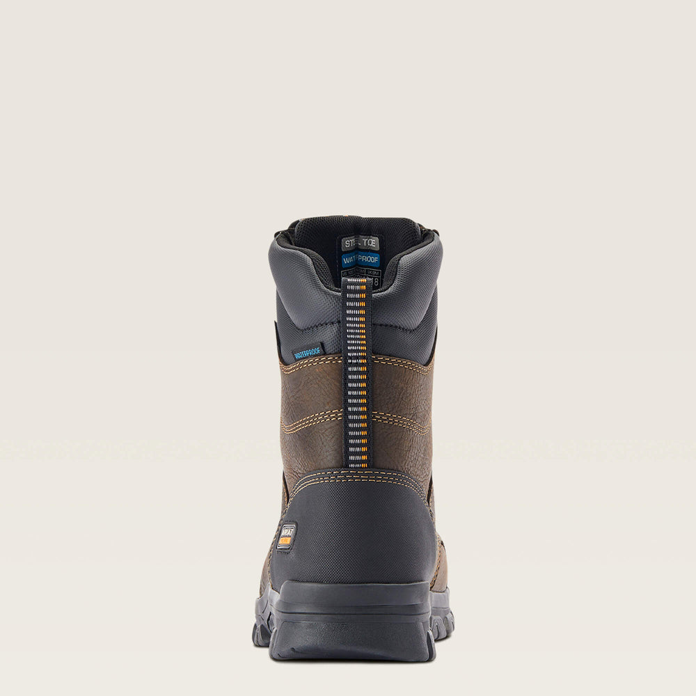 Ariat Treadfast 8" Waterproof Steel Toe Work Boot