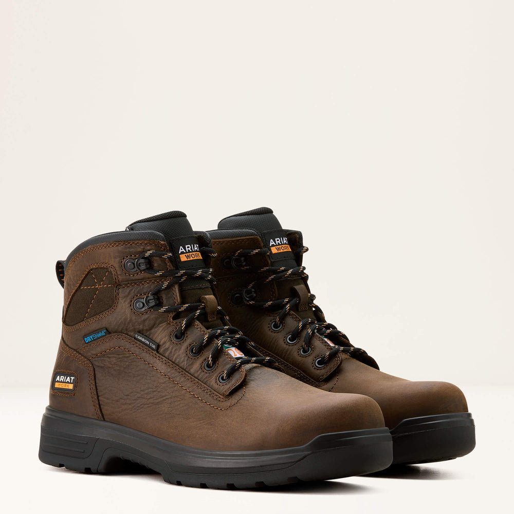 Ariat Turbo 6" CSA Waterproof Carbon Toe Work Boot