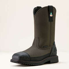 Ariat RigTEK Wildcat Pull-On CSA Waterproof Wide Square Toe Composite Toe Work Boot
