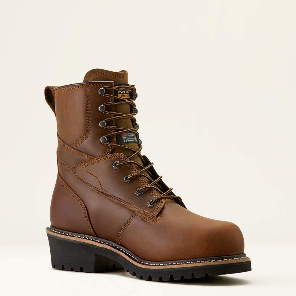 Ariat Logger Shock Shield Waterproof Insulated Composite Toe Work Boot