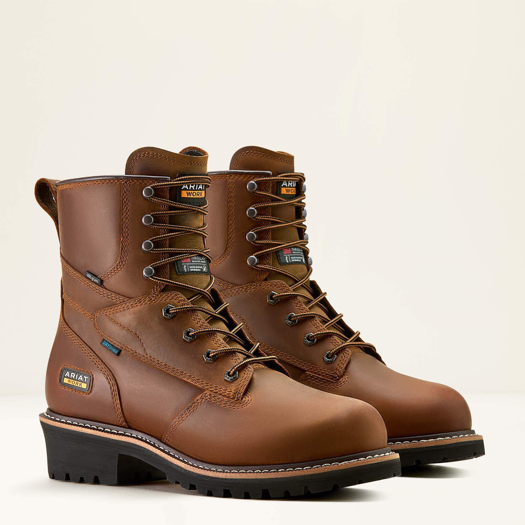 Ariat Logger Shock Shield Waterproof Insulated Work Boot