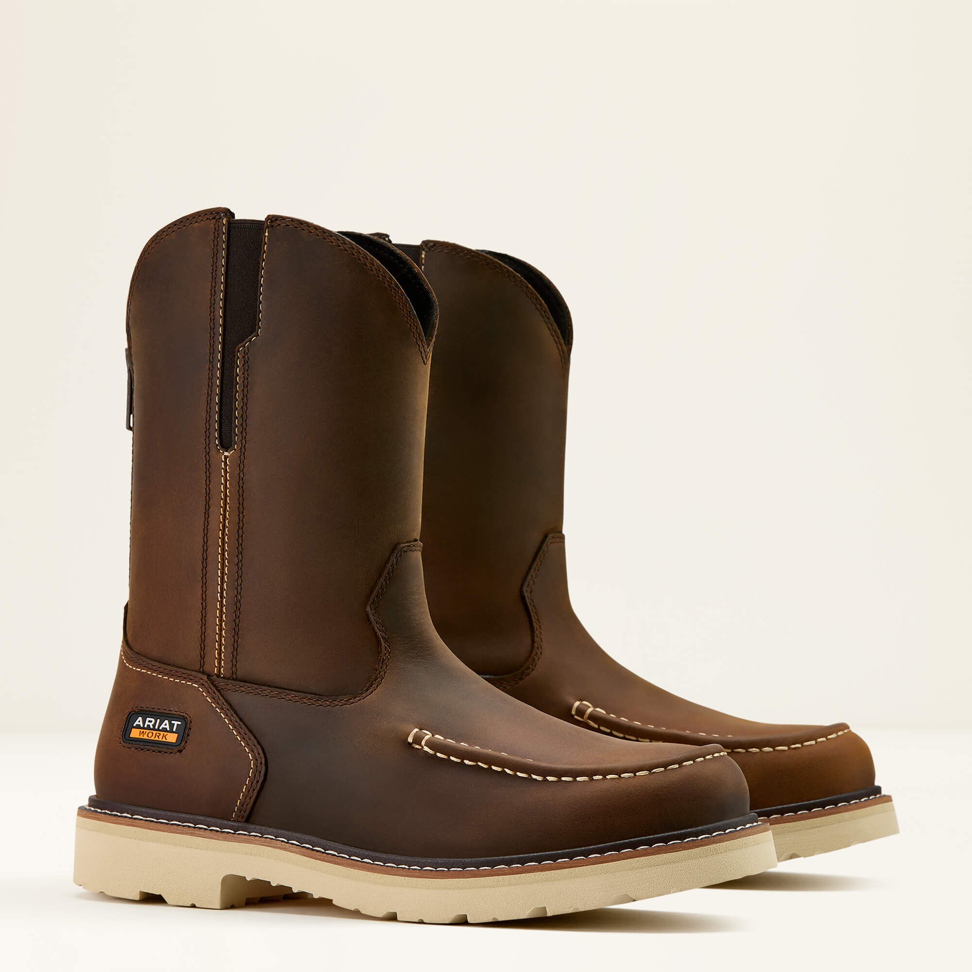 Ariat Rebar Lift Pull On Moc Toe Work Boot