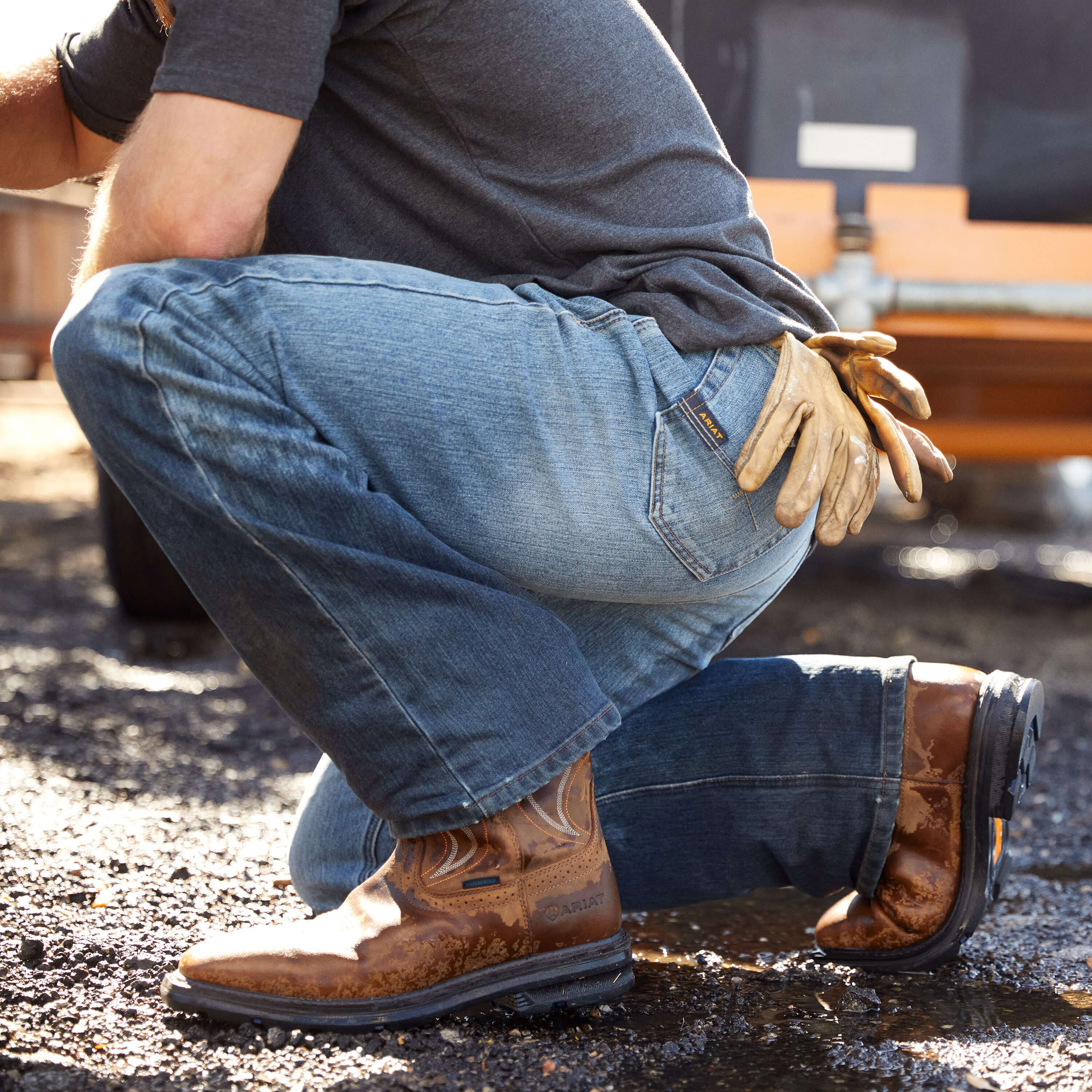 Ariat Sierra Shock Shield Waterproof Work Boot