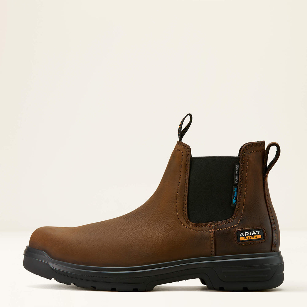 Ariat Turbo Chelsea CSA Waterproof Carbon Toe Work Boot