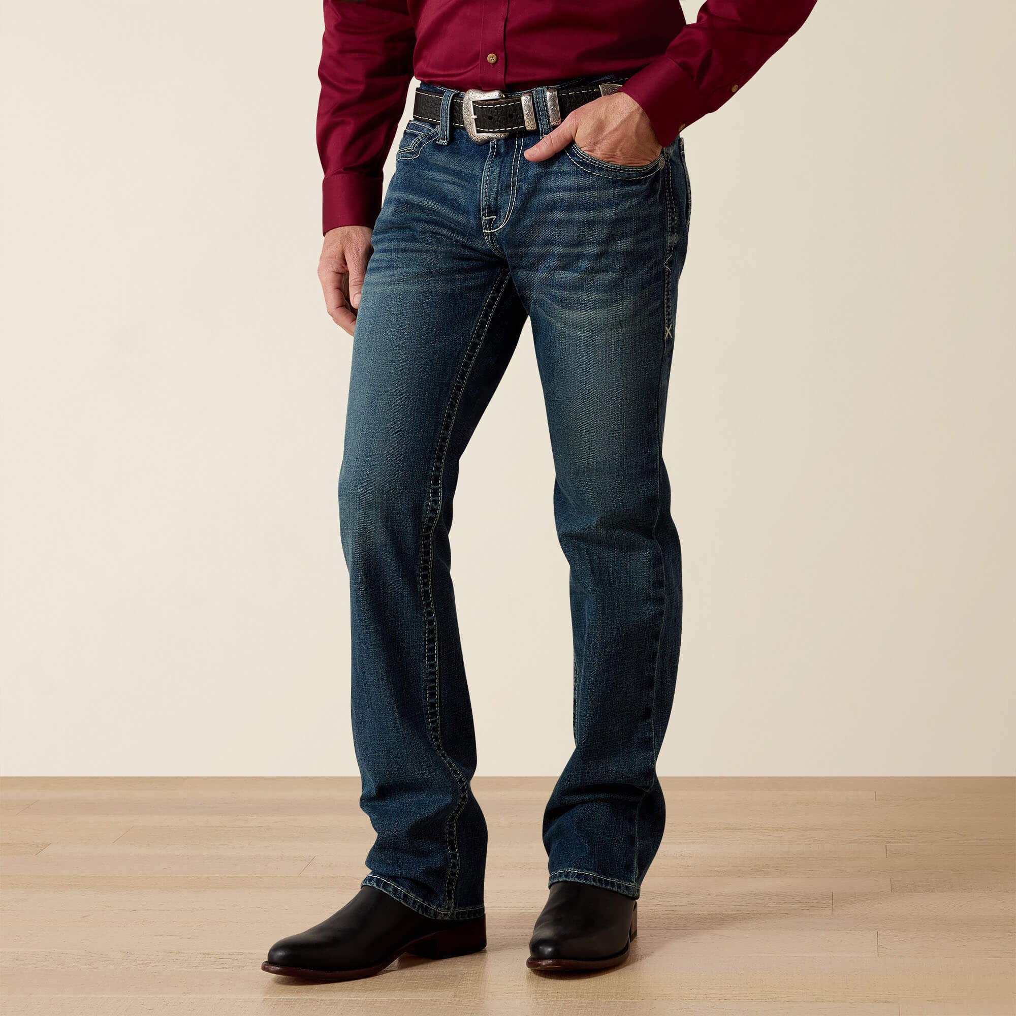 Ariat M7 Rocker Stretch Coltrane Stackable Straight Leg Jean
