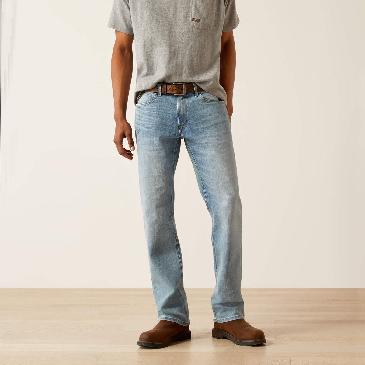 Ariat Rebar M4 Relaxed DuraStretch Basic Stackable Straight Leg Jean