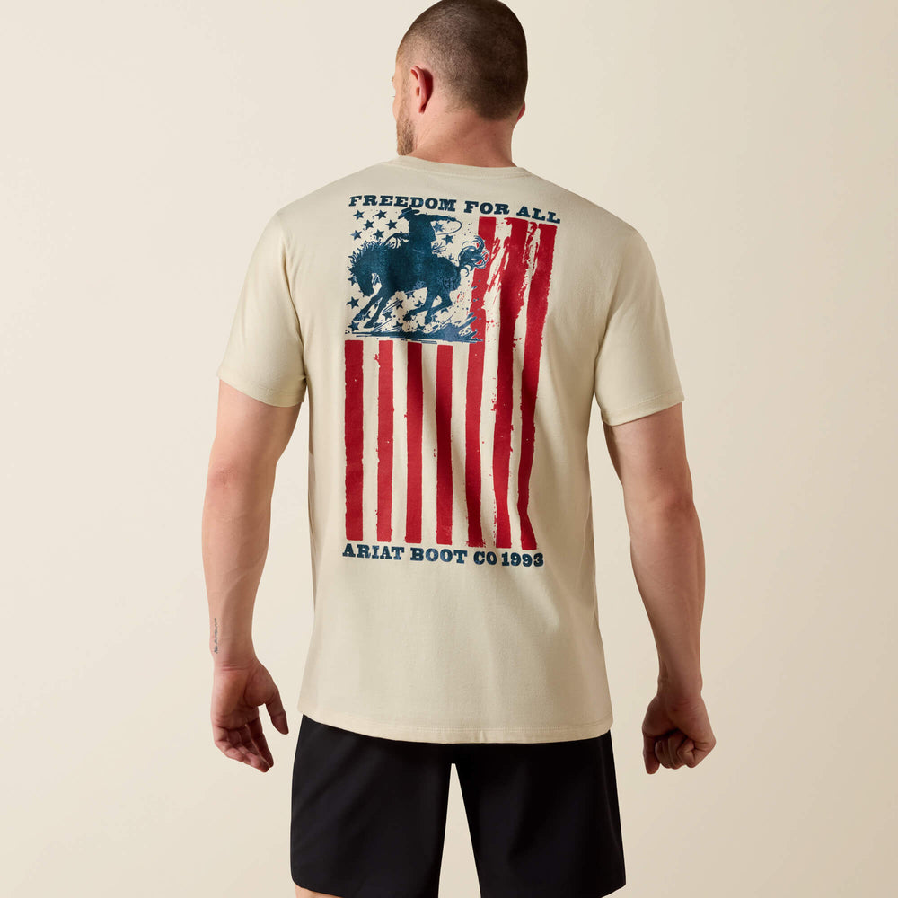 Ariat Ariat Split Freedom Painted Classic Fit T-Shirt