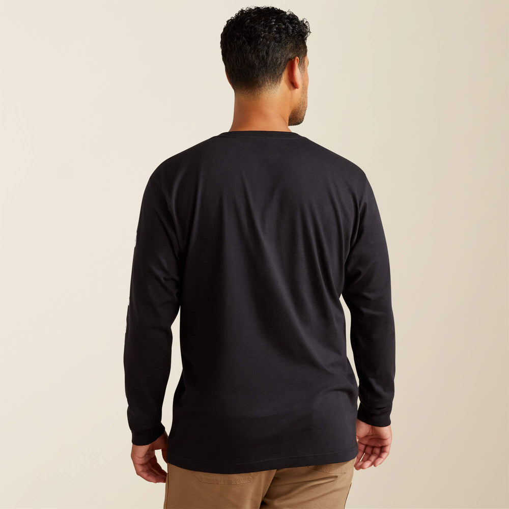 Ariat Rebar Cotton Strong Standard Logo Pocket T-Shirt