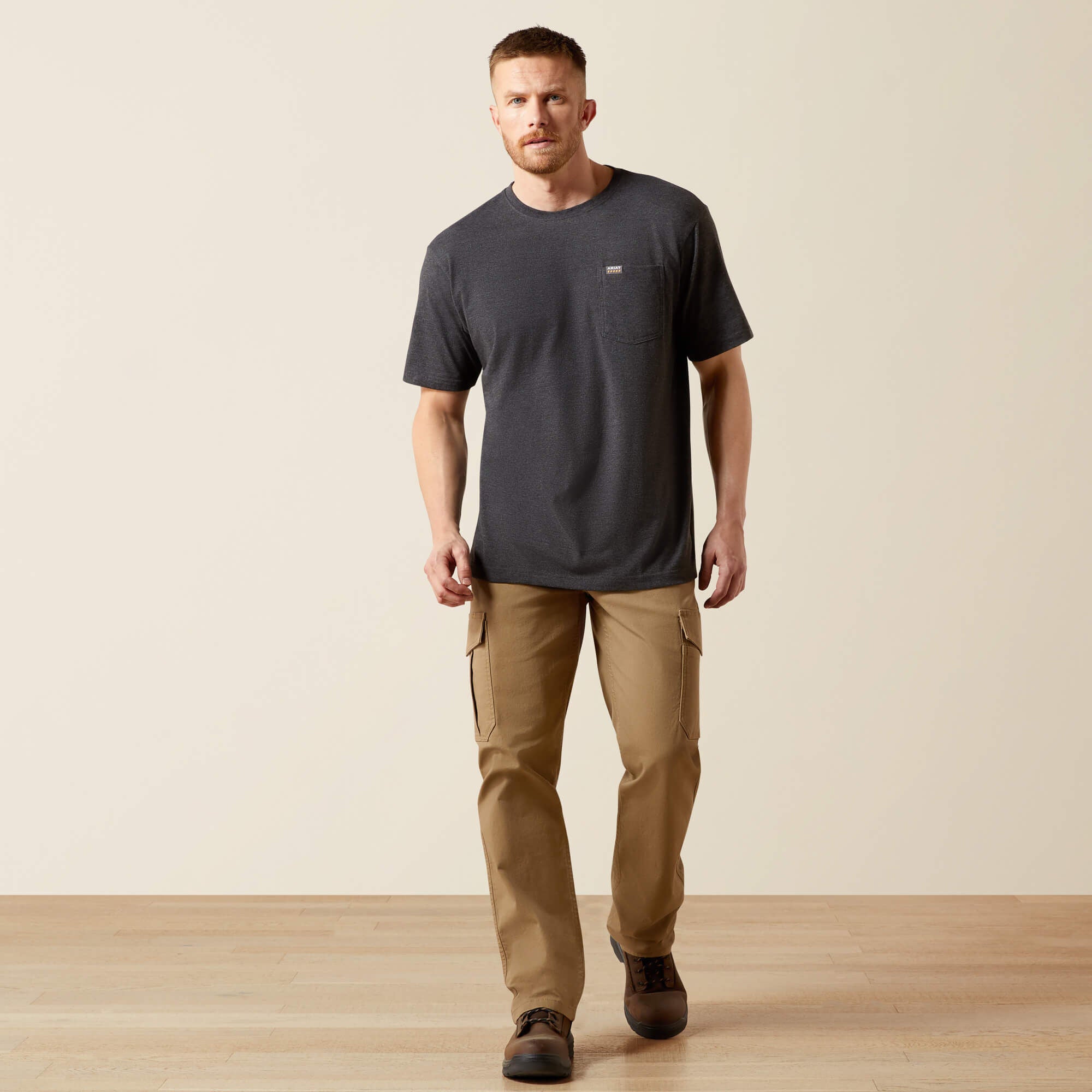 Ariat Rebar Cotton Strong Standard Pocket T-Shirt