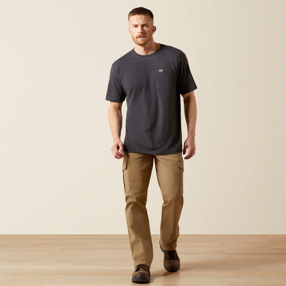 Ariat Rebar Cotton Strong Standard Pocket T-Shirt