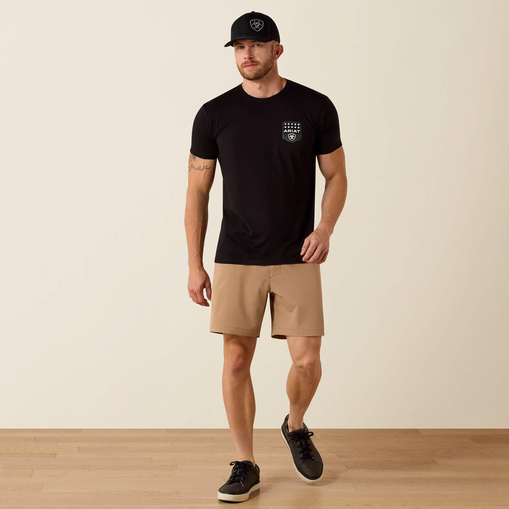 Ariat Ariat Stripe Patriotic Badge T-Shirt