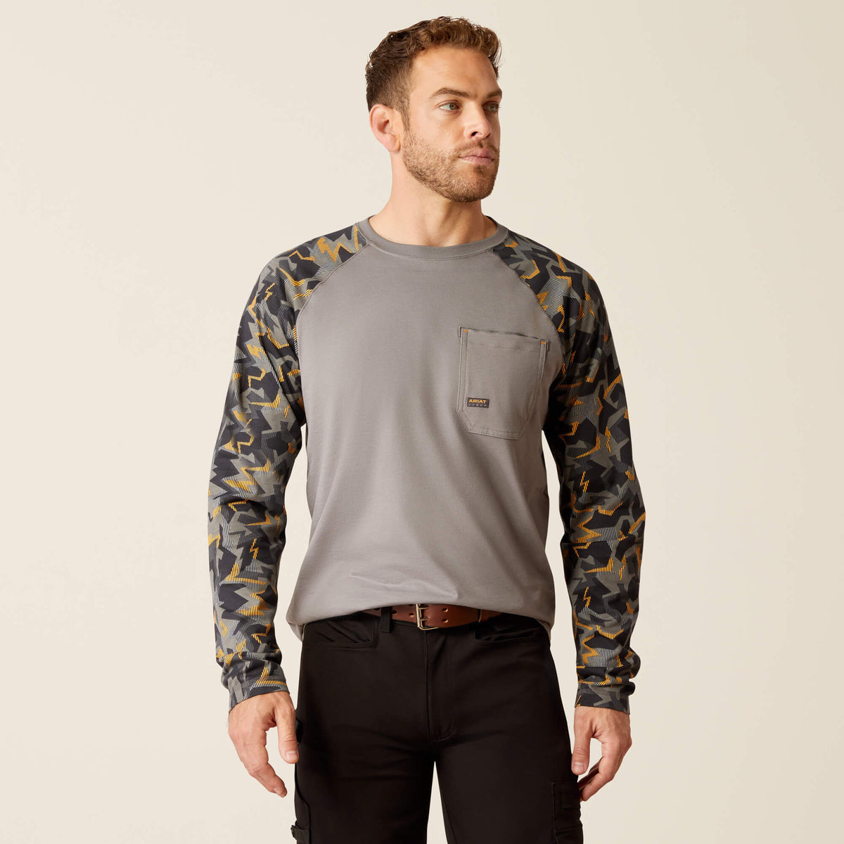 Ariat Rebar Workman Baseball T-Shirt