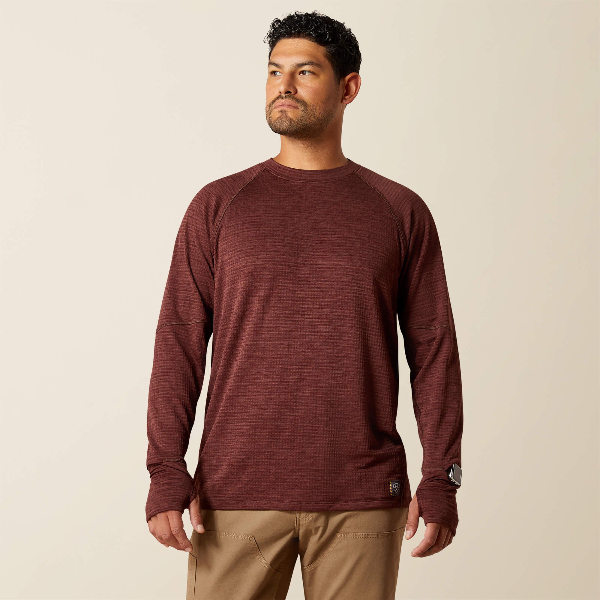 Ariat Rebar Gridwork Crewneck T-Shirt