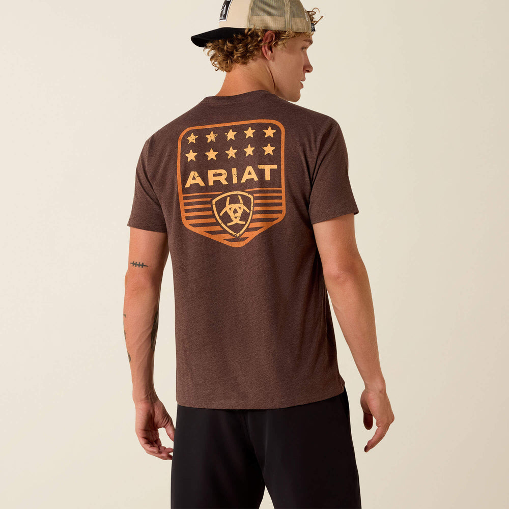 Ariat Ariat Stripe Patriotic Badge T-Shirt