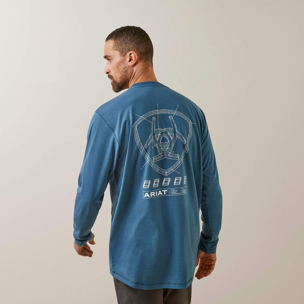Ariat Rebar Workman Blueprint