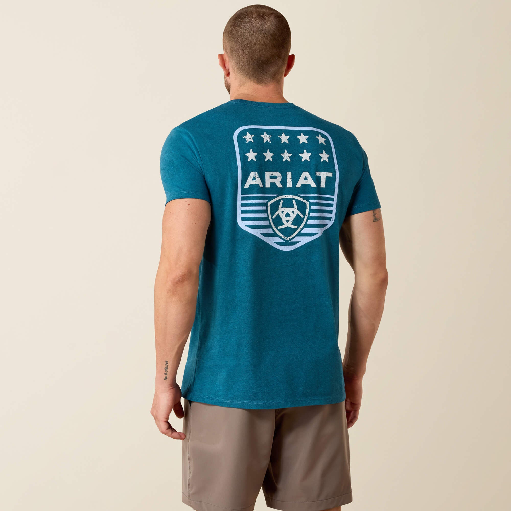 Ariat Ariat Stripe Patriotic Badge T-Shirt