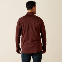 Ariat Rebar Gridwork Baselayer 1/4 Zip T-Shirt