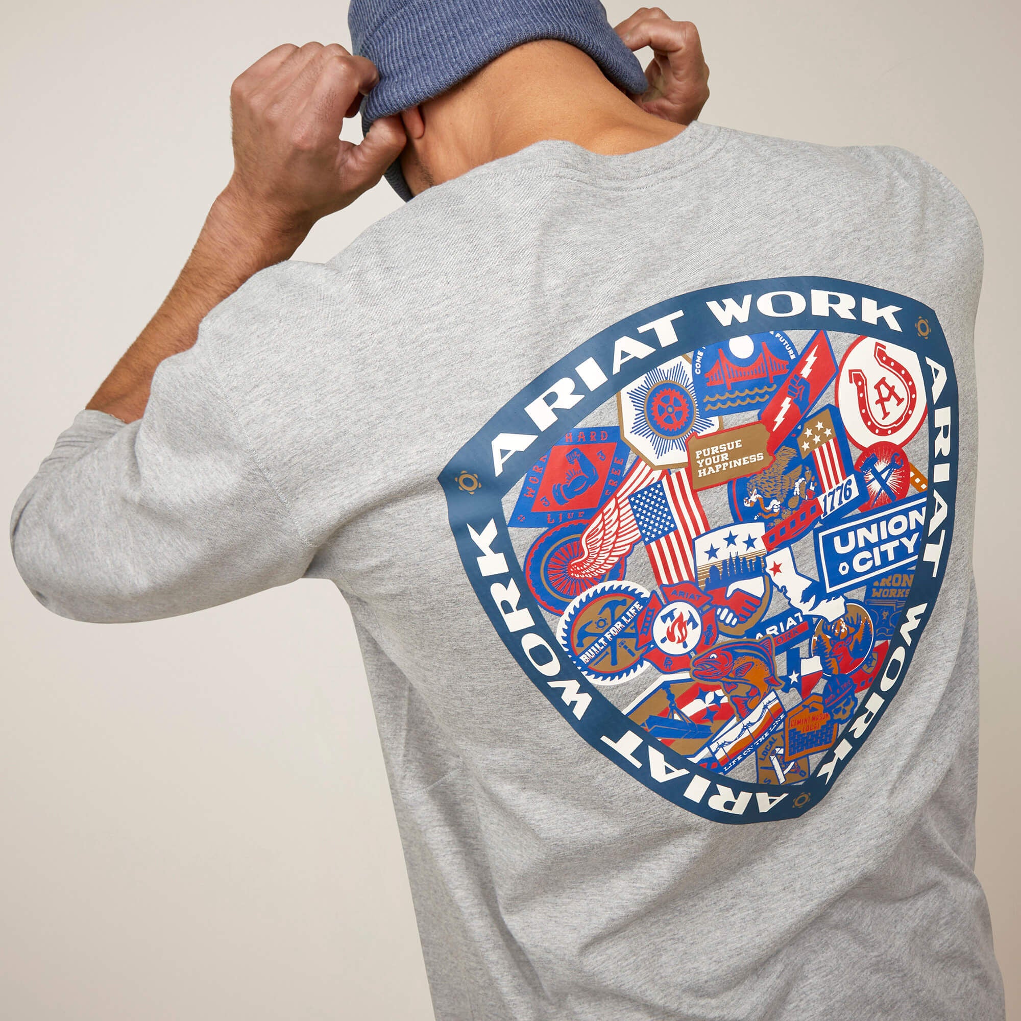 Ariat Rebar Workman Patches