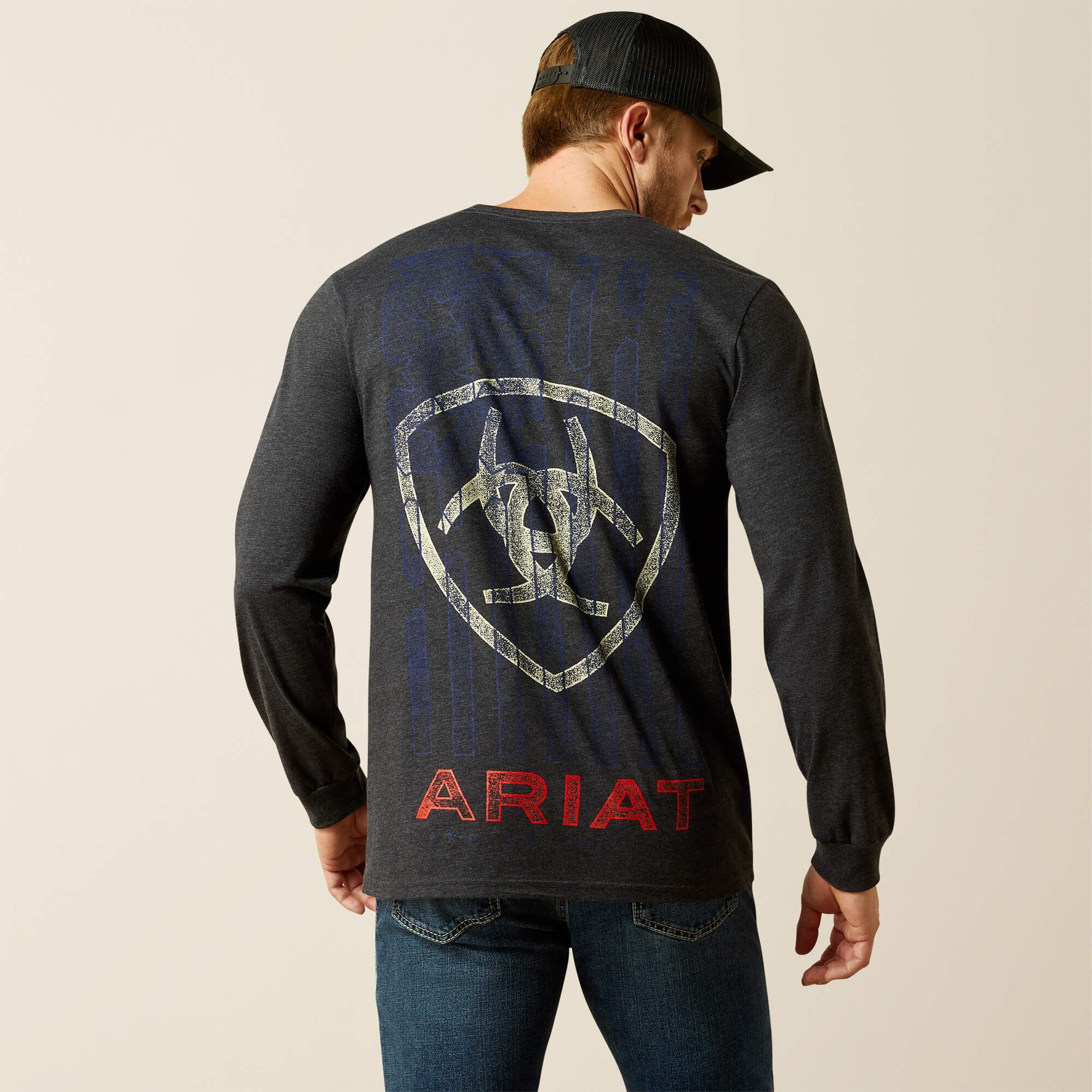 Ariat Ariat Stamped Freedom Classic Fit Long Sleeve T-Shirt
