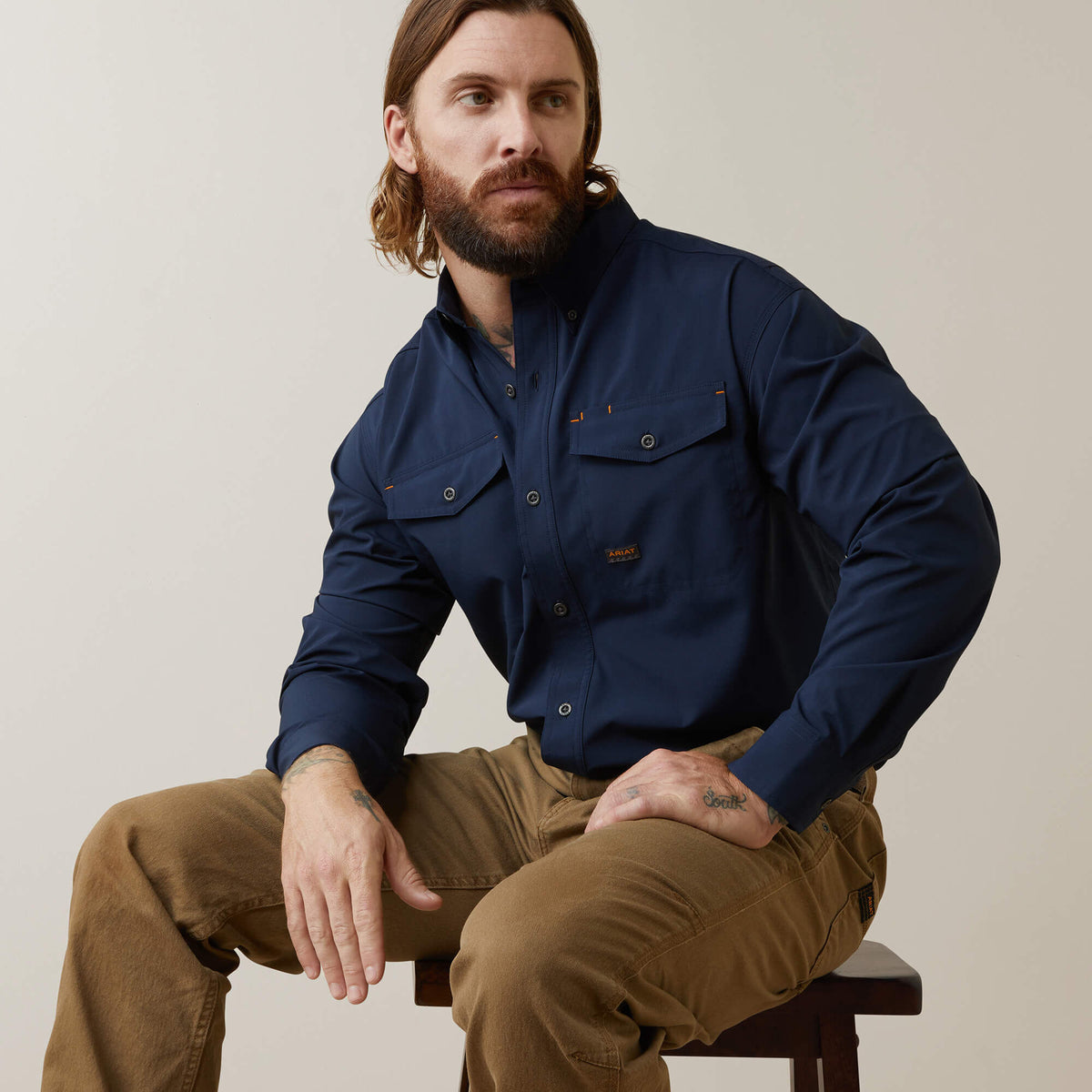 Ariat Rebar Made Tough VentTEK DuraStretch Work Shirt