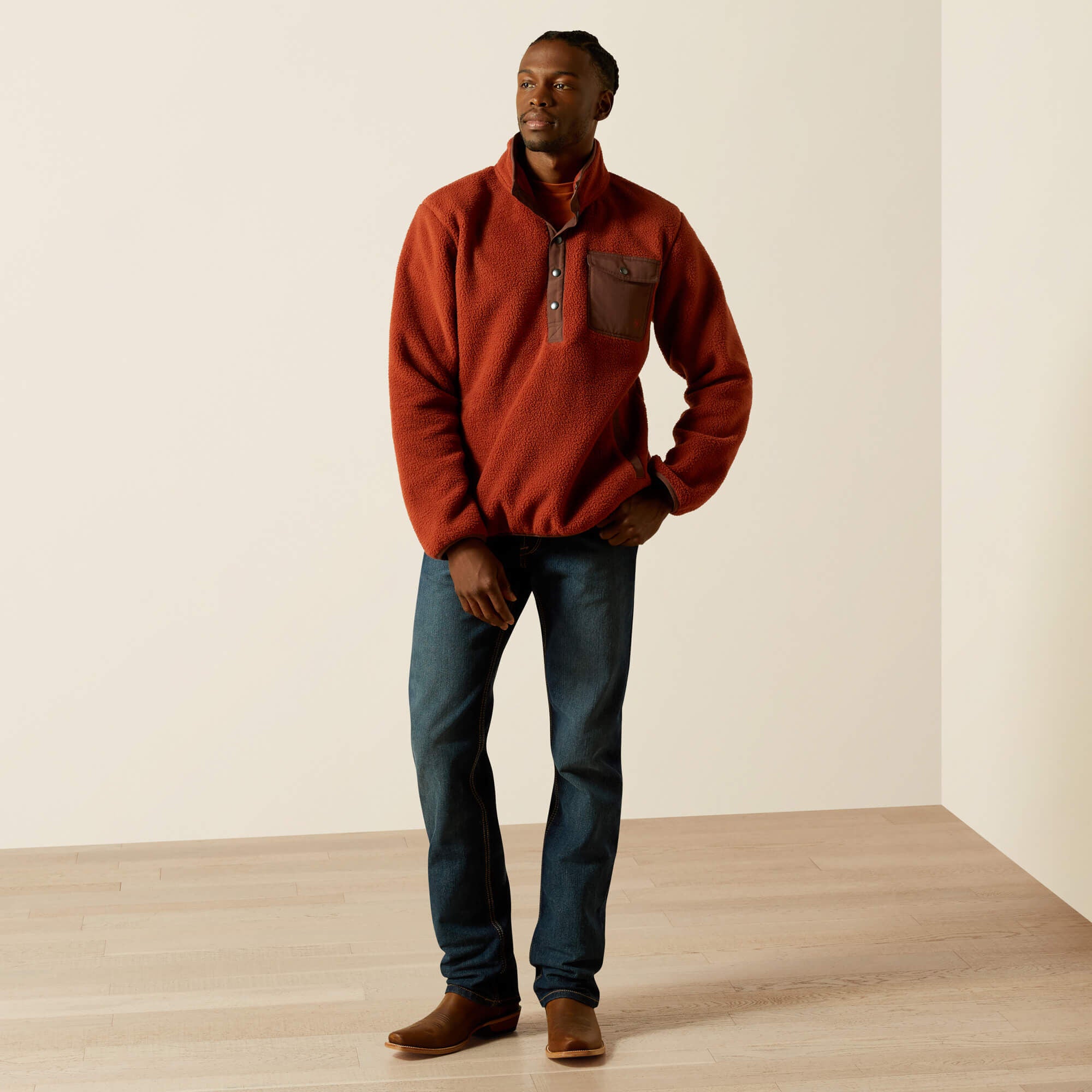 Ariat Polar Bear Mock Sweater