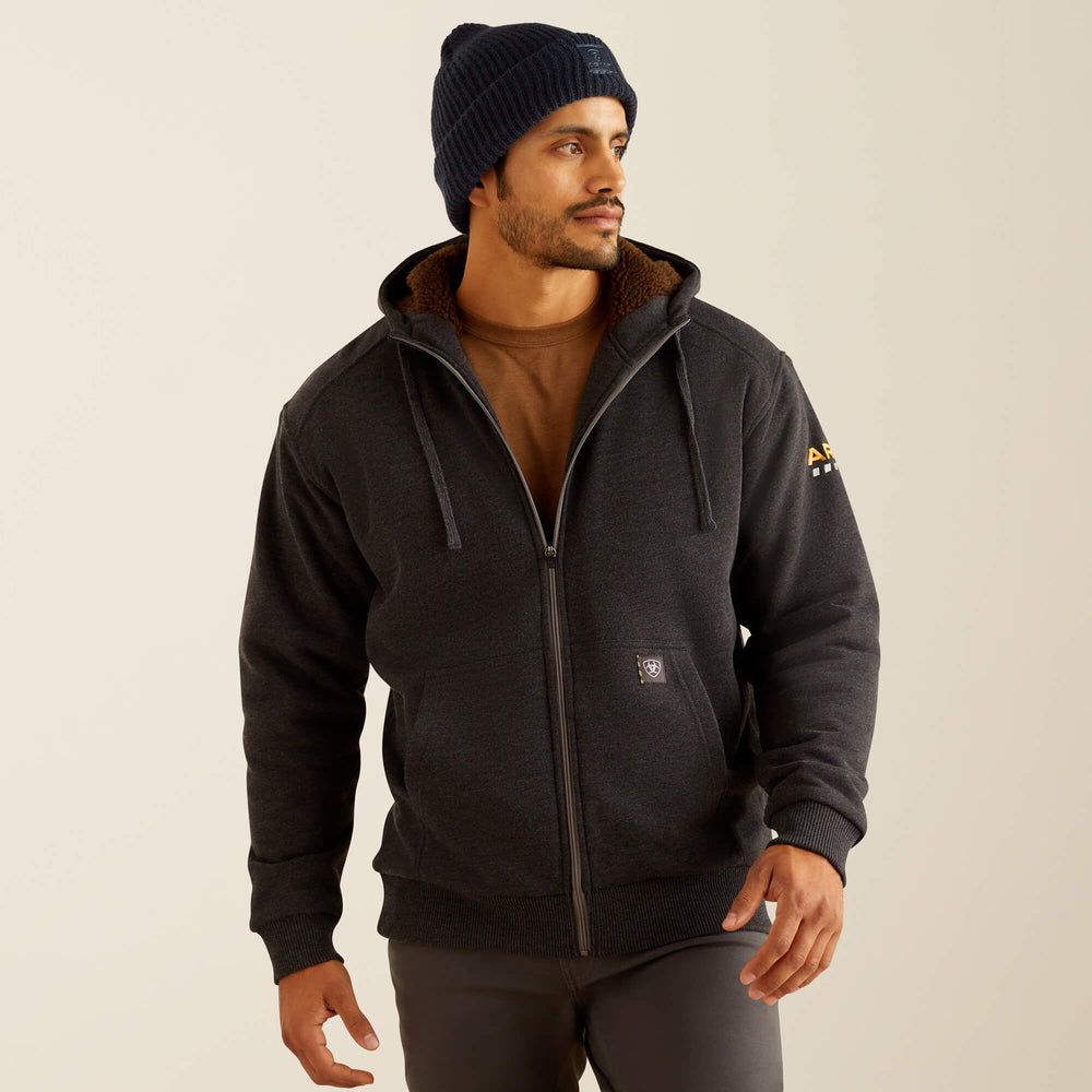 Ariat Rebar All-Weather Sherpa-Lined Full Zip Hoodie