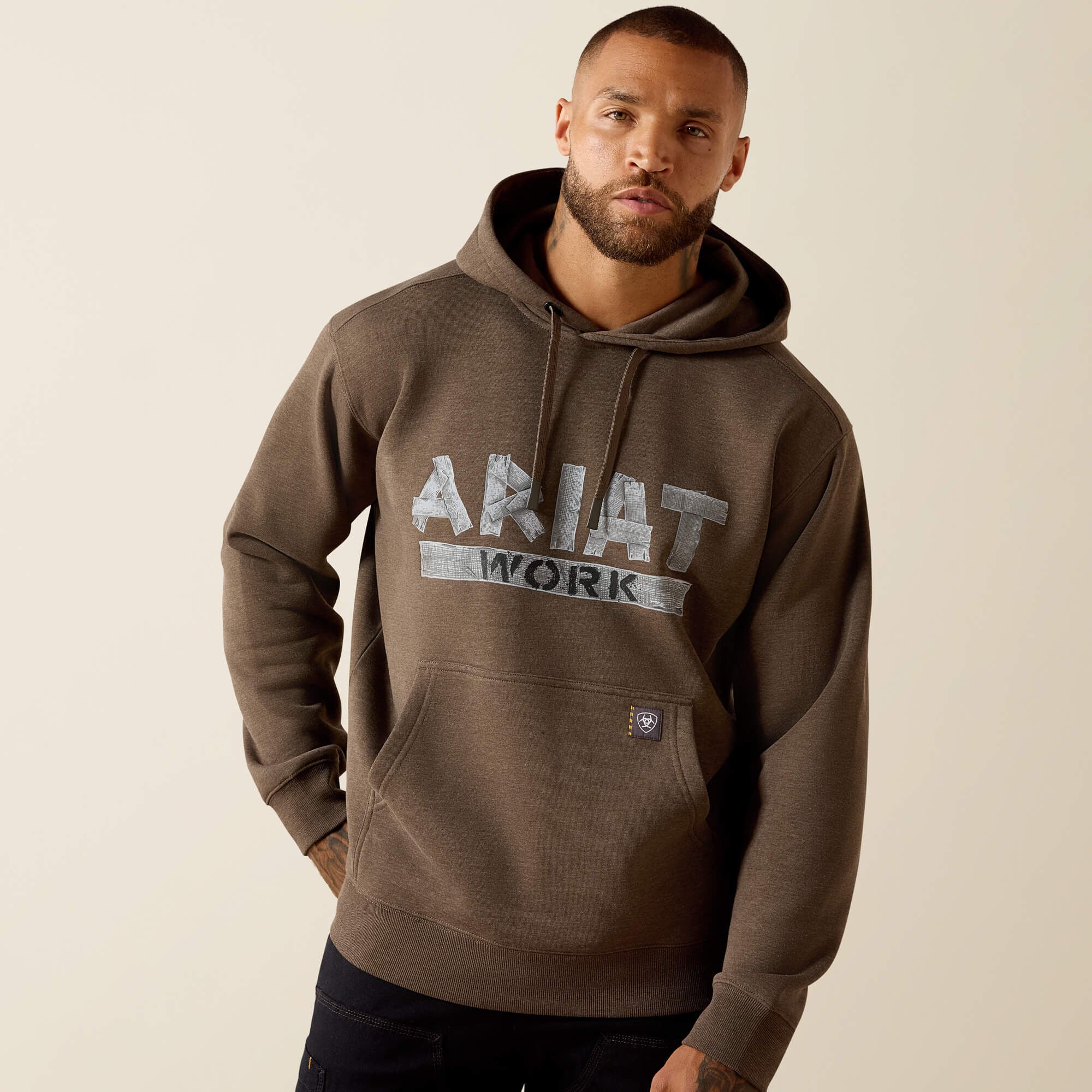 Ariat Rebar Lightweight Duct Logo Hoodie