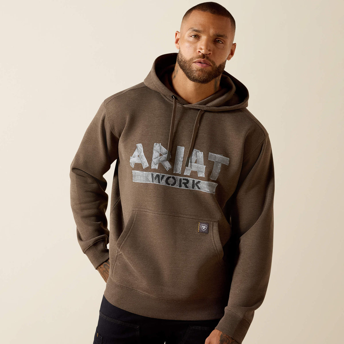 Ariat Rebar Lightweight Duct Logo Hoodie
