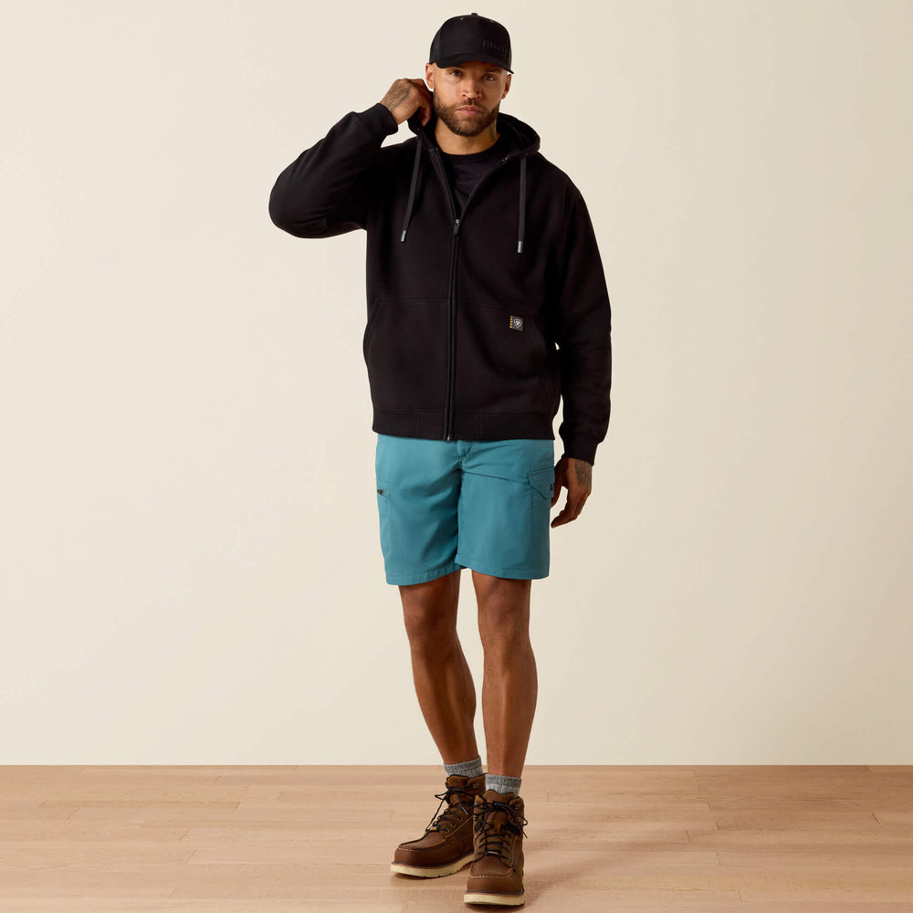 Ariat Rebar Lightweight Label Full Zip Hoodie