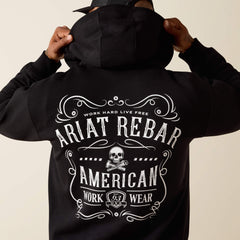 Ariat Rebar Lightweight Label Full Zip Hoodie