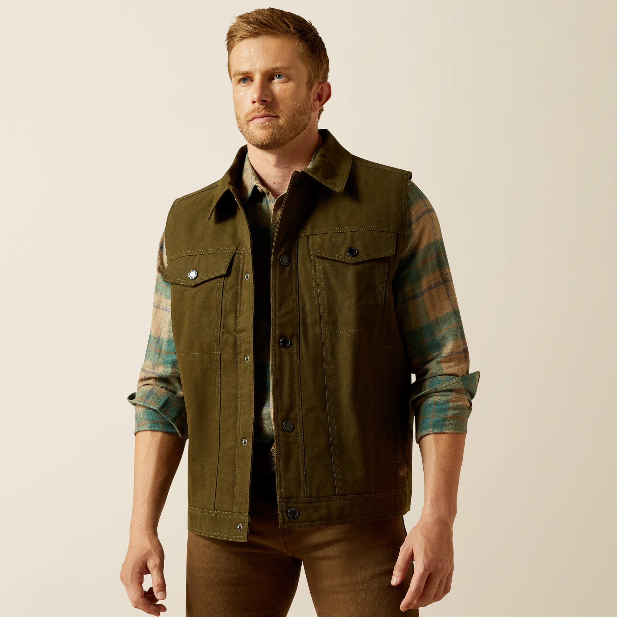 Ariat Canvas Rancher Vest