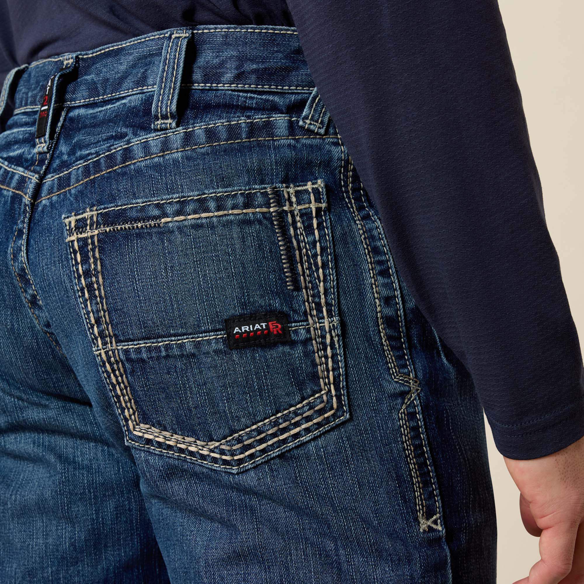 Ariat FR M4 Relaxed Boundary Boot Cut Jean