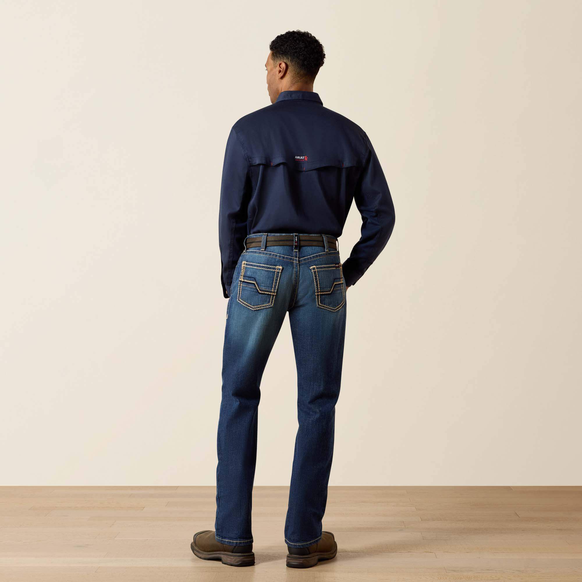 Ariat FR M5 Straight DuraStretch Truckee Stackable Straight Leg Jean