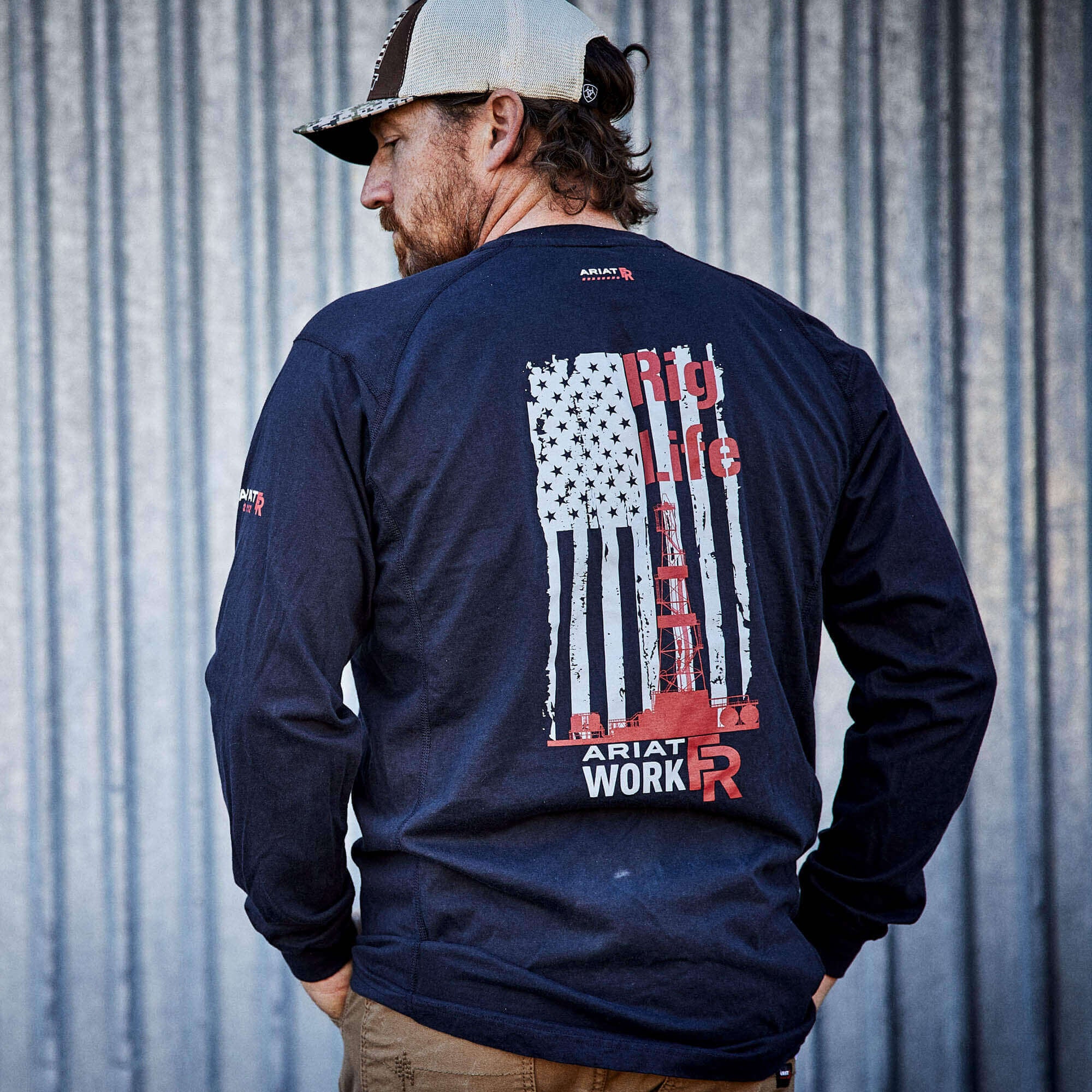 Ariat FR Air Rig Life Graphic T-Shirt